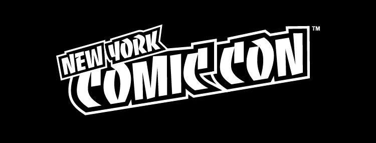 new york comic con logo - black and white, nycc logo, convention logos, new york comic con, reedpop