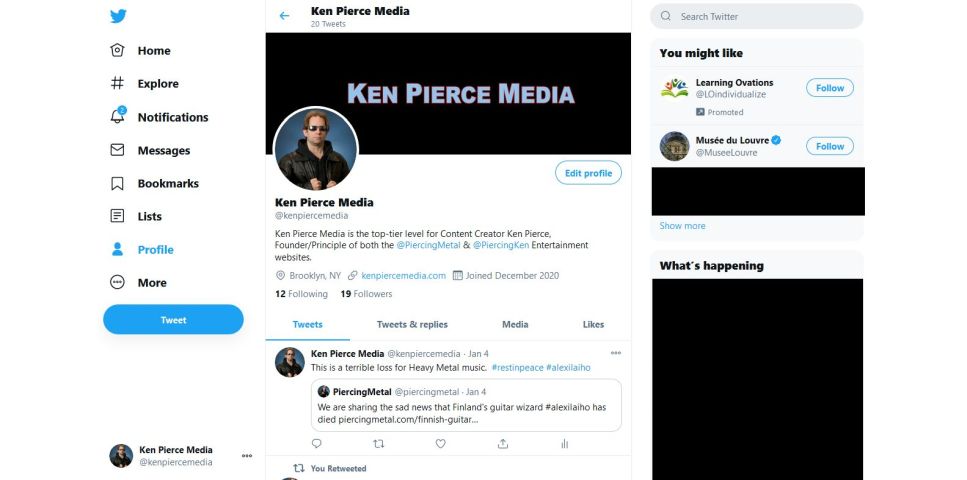 twitter, ken pierce media on twitter