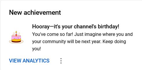 youtube channel birthday graphic