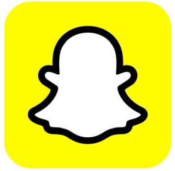 snapchat symbol, snapchat