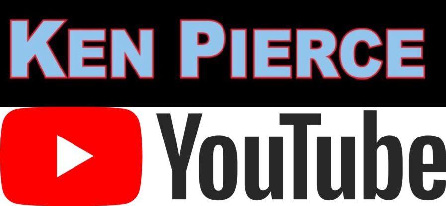 social media logos, youtube, youtube, ken pierce youtube logo